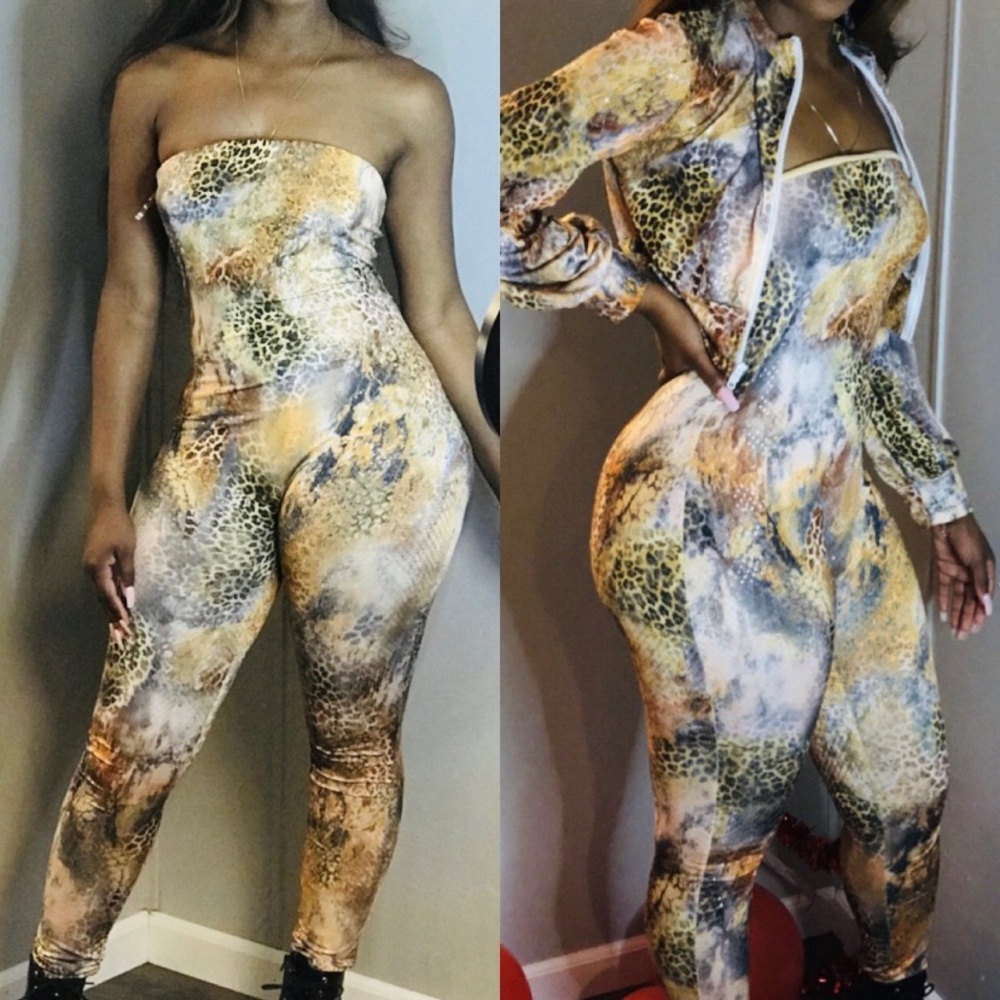 2 pc jumpsuit